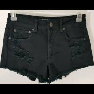 Black American Eagle Shorts